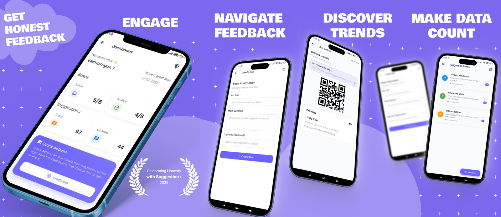 Demo of the app features